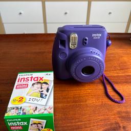 Daughter no longer needed and rarely used. Camera is in an excellent condition, there are some peeling on the case.

Please note that a box of film has been sold thus not included.

From a smoke and pet free home.