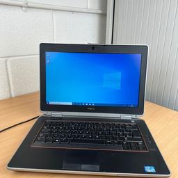 Business Edition Powerful Dell Latitude Laptop intel i7 Quadcore Latest windows Word Excel 

Swaps/PartEx
Can do swaps with your old Items like Laptops, Tablets and phones.

Comes with 6 months Warranty so buy with a peace of mind. Fully tested ready to use. Reputable seller been selling for many years. With 5 star rating.

Can be used for school, home work or HD Gaming should be okay. Also Can be used for zoom, Teams meetings

Dell Latitude E6420

Intel Core i7 2.70ghz x 4 CPU thread

500gb HDD or 128GB SSD extra £20

Intel Hd Graphics 3000

Windows 10 Pro

External Ports

HDMI
1 multi-format SD media card reader
1 headphone/microphone combo
USB 3.0 

 
CAN DELIVER ANYWHERE IN THE UK,

MICROSOFT OFFICE FULL PACKAGE INSTALLED Word, Excel, PowerPoint etc

ANTI VIRUS

USB 

BLUETOOTH

MULTI-TOUCH TOUCHPAD

Back to Factory Settings like how you get it brand new.

Price £125
