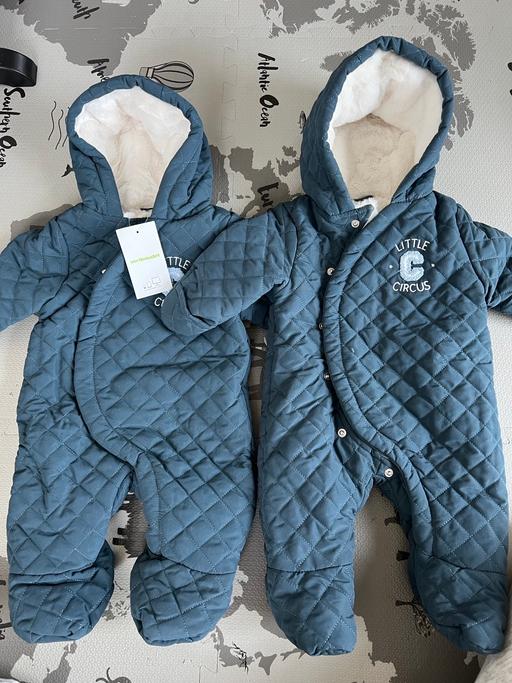 Buy & Sell East London Bromley by Bow - East London - Photos for Verbaudet Twins boys pram suit snowsuit 3 mon