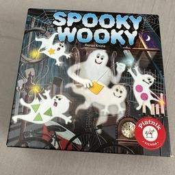 Ich verkaufe dieses Kinderspiel Spooky Wooky.
Wie Neu.

Versand bei Übernahme der Versandkosten gerne möglich.
Privatverkauf, daher keine Garantie, Gewähr oder Rücknahme.
