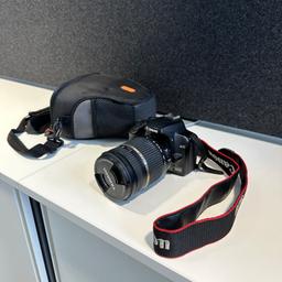 Verkaufe diese Canon Kamera, etwas älter, aber komplett funktionsfähig und inklusive Objektiv! :) Ohne Tasche

Versand gegen Aufpreis möglich!