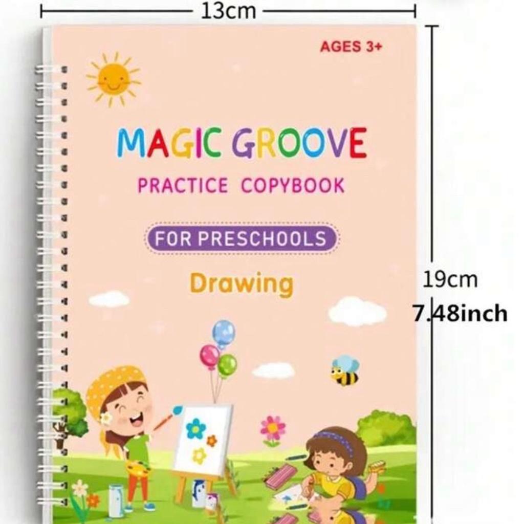 Set of 4 learning to write books. Each set comes with a pen and pen refills. Children copy the words/letters/numbers then after a while the ink disappears ready for the child to use again next time. Ideal educational gift.

Collection is from Blackburn BB1 near big Tesco.
