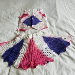 It’s a very beautiful 2 piece set for little girl age 6 months and it’s brand new.