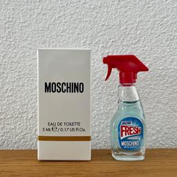 Parfum Miniatur
MOSCHINO „Fresh Couture EDT “ 5 ml

Neu und unbenutzt

FIXPREIS