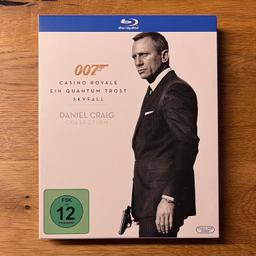James Bond 007
Daniel Craig COLLECTION

- CASINO ROYALE
- EIN QUANTUM TROST
- SKYFALL

Top Zustand.