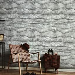 Quartz Stone Metallic Effect Slate Grey/charcoal Textured Wallpaper 9057
10 meters on a roll 
53cm wide 
Home collection 
Maybe local delivery 
Sorry no posting