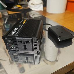 DEWALT battery power inverter 18v DC to 220v AC with maximum output 200W 👌
great for outdoors, camping ,hiking, fishing....
used literally once for 30 minutes....but I changed my systems and don't need it anymore.
No damages and no faults. Works perfectly fine. Bring your own battery and the device that you want to power (with a power consumption 200w max) and see for yourself.
Is coming in its own box 📦

⚠️ BODY ONLY, THE BATTERY IS NOT INCLUDED ⚠️
Bring your own battery and any device that you want to power so you can test it 👌
