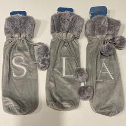 BRAND NEW
INITIALS
A
S
L is SOLD
ONLY £1.75 EACH