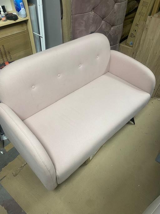 Buy & Sell Warwickshire Warwick - Photos for 2 seater fabric sofa pink