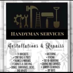 Handyman 

Hi.

Thank you for your using our services.

We just like to let you know we also provide all the services below

plastering
cement rendering 
K-rendering
Silicone rendering 
external wall insolation 
(EWI) insolation
painting & decorating
tiling, full bathroom refit
gardening/landscaping
fencing
laminate
handy man
van & man
Furniture Assembly 
door fitting 
carpet cleaning
fitted wardrobe
media wall
wallpapering
electrician
kitchen fitter 
gas engineer 
extensions
architectural
scaffolding 
roofing

Call/message us on 07956265890