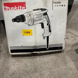 Makita screw gun/driver 
Fs2500