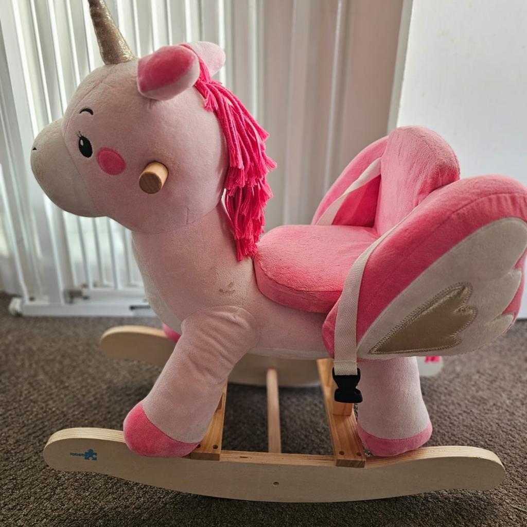 Labebe unicorn 2025 rocking horse