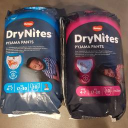 DryNites Pyjama pants für das Alter 4-7 (17-30kg), je 5 €