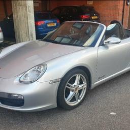 Porsche boxster 2008 2.7 987 petrol with private plates ULEZ compliant. I am cosidering a swap or part exchange with a big car or van that is also ULEZ compliant. Call or text to arrange viewing 07462 081218.
