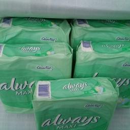 ALWAYS CLASSIC Sanitary pads Standard Normal– 120 pcs

Local collection preferred or can be posted out at extra costs. UK mainland £4.95