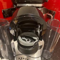 Great condition as only used a handful of times
Comes with 2 descaler tablets and original tassimo pod holders which can be placed on either side or both on one side.
Collection from LE5
Cash on collection only
