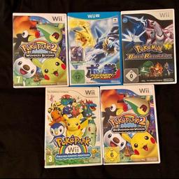 Nintendo Wii WiiU Spiele zu unterschiedlichen Preisen !!!

Pokémon Battle Revolution
Pokémon Tekken
Poképark 2 Wonders Beyond ( französisch )
Poképark 1
Poképark 2

Abholung oder Versicherter Versand 7 Euro !
Privatverkauf aus meiner Sammlung - keine Rücknahme - Garantie oder Umtausch !!