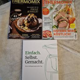 Thermomix Kochbuch ist NEU & 2 Zeitschriften sind durchgeblättert...Rauchfreier Haushalt