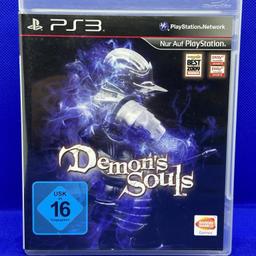 Ich biete hier aus meiner Playstation 3 Spielesammlung das Spiel

Demons Souls

Die Ware wird wie beschrieben und abgebildet unter Ausschluss jeglicher Gewährleistung verkauft.

Versand und Paypal möglich.
