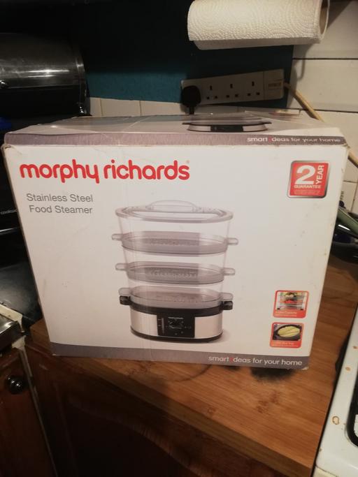 Buy & Sell West Northamptonshire Round Spinney Industrial Estate - West Northamptonshire - Photos for morphy Richards 3 tier steamer BNIB