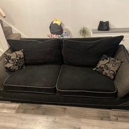Hi all for sale these two twin sofas still in very good condition slight west and tear but owned for some time. Selling as getting new set. Open to offers