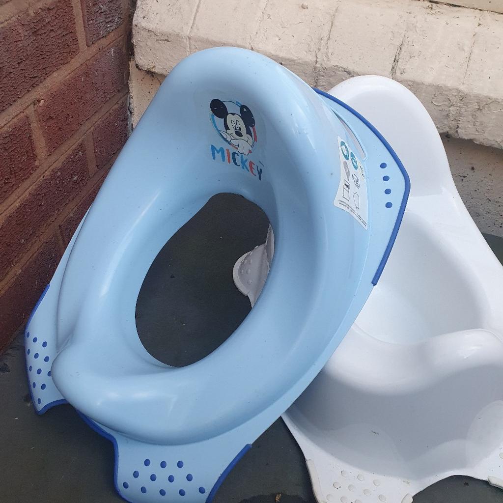 potty & toilet seat free for collection only used when grandchildren came
