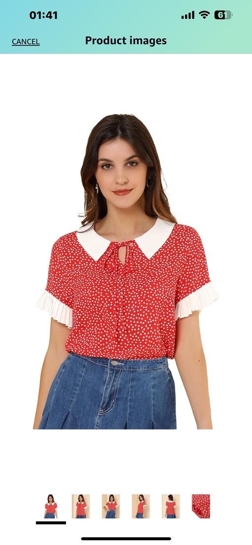 Buy & Sell North West London Kilburn - North West London - Photos for Women Red Heart Blouse