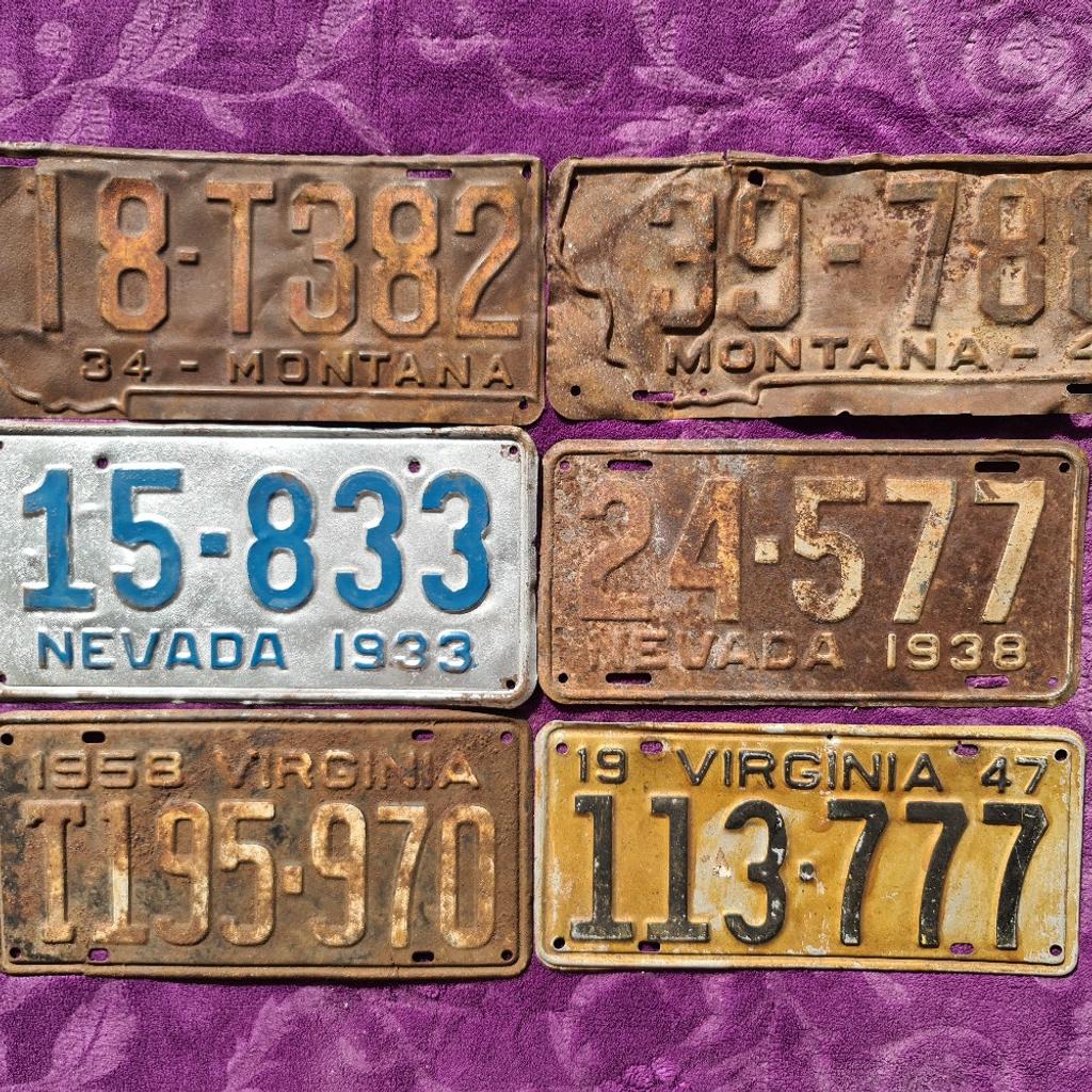 USA Kennzeichen 1920-2020 Nummernschilder in 9500 Villach for €13.00 for  sale