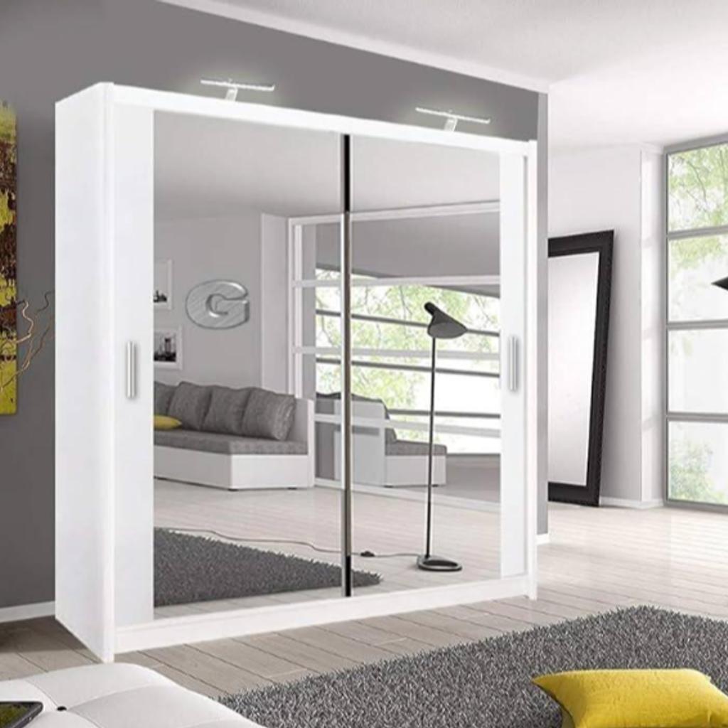 Full mirror Milan wardrobe
Available in 6 sizes and 4 colors
White , black , Grey , oak
100cm £229
120cm £249
150cm £269
180cm £289
203cm £319
250cm £419
With free home delivery
Cash on delivery
More information contact me WhatsApp +447404763950