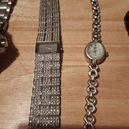 Assortment of watches sekonda £10 Jeff Banks  10 caleenx £5 carve £5 casio baby £2 wende £6 skull £2 all need battery collect only