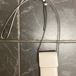 Leather crossbody phone handbag, beige, with three card slots. Never used, unwanted present.
