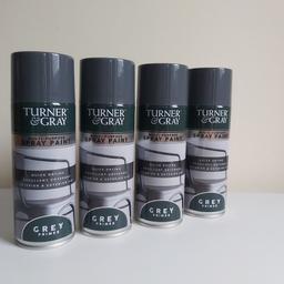 Brand New 

4 x Cans of Turner&Gray Multipurpose Grey Primer Spray Paint 400ml 

A High quality multi-purpose spray paint,  suitable for interior and exterior use.  Ideal for use on furniture, metal, wood, plastic, most vehicles, bicycles and more.


Quick Drying


Excellent Coverage

Interior and exterior use

In Stock More 

Available Collection from Chessington KT9 Surrey