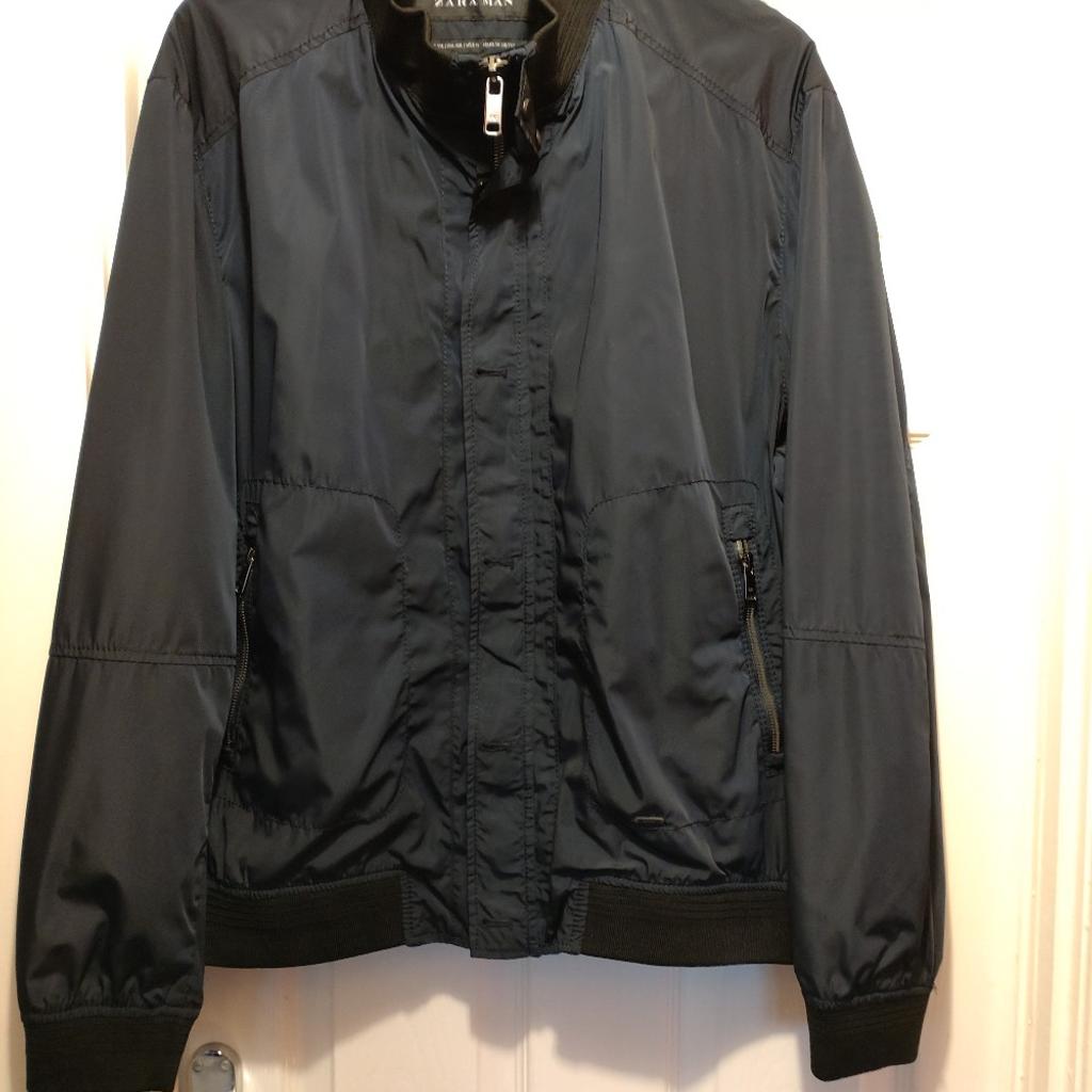 Mens navy blue jacket from Zara, eur XXL (like UK XL) worn a few times but still in good condition. Collection only...M22 area