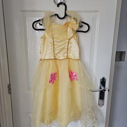 girls belle dress
aged approx 5-7 years of age