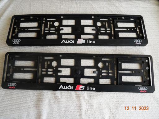 Vehicles West Midlands Sandwell - Photos for Audi S Type Number Plate Surrounds/Holders