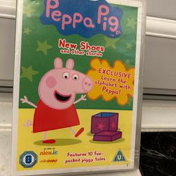 Dvd Peppa Pig. Ten stories. Learn the alphabet with Peppa Pig.

COLLECTION ONLY NO OFFERS