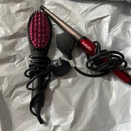 Hair straightener brush
Babylis Hair curler
Both working n in good condition
£8
Collection only