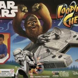Star Wars:
 Loopin' Chewie Game. 
Disney Hasbro Family Board Game. 
New and unused.
Still Sealed in box
Ideal Xmas Present.
Collection from Blackpool,