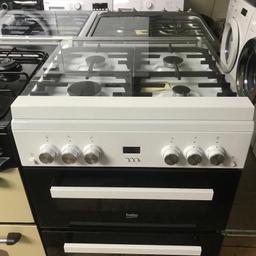Beko Gas Cooker
60cm
Glass safety lid 
4 gas burners 
Grill/oven gas 
Good clean condition 
Fully tested/working 
£229
More cookers available 
Can be viewed 
137, Bradford Road 
Bd18 3tb