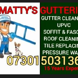 Gutter Cleaning
front & back of House £30