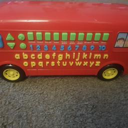 great little talking learning toy bus