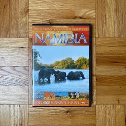 Verkaufe eine Reiseführer-DVD für Namibia. Erscheinungsdatum 2007.

Wird vor Verkauf auf Funktionstüchtigkeit überprüft.

Aktueller Neupreis ab 5,99€ (Stand 12/2023).

Versand +2€.