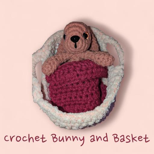 Buy & Sell West Midlands Sandwell - Photos for Handmade Crochet Bunny in a Basket