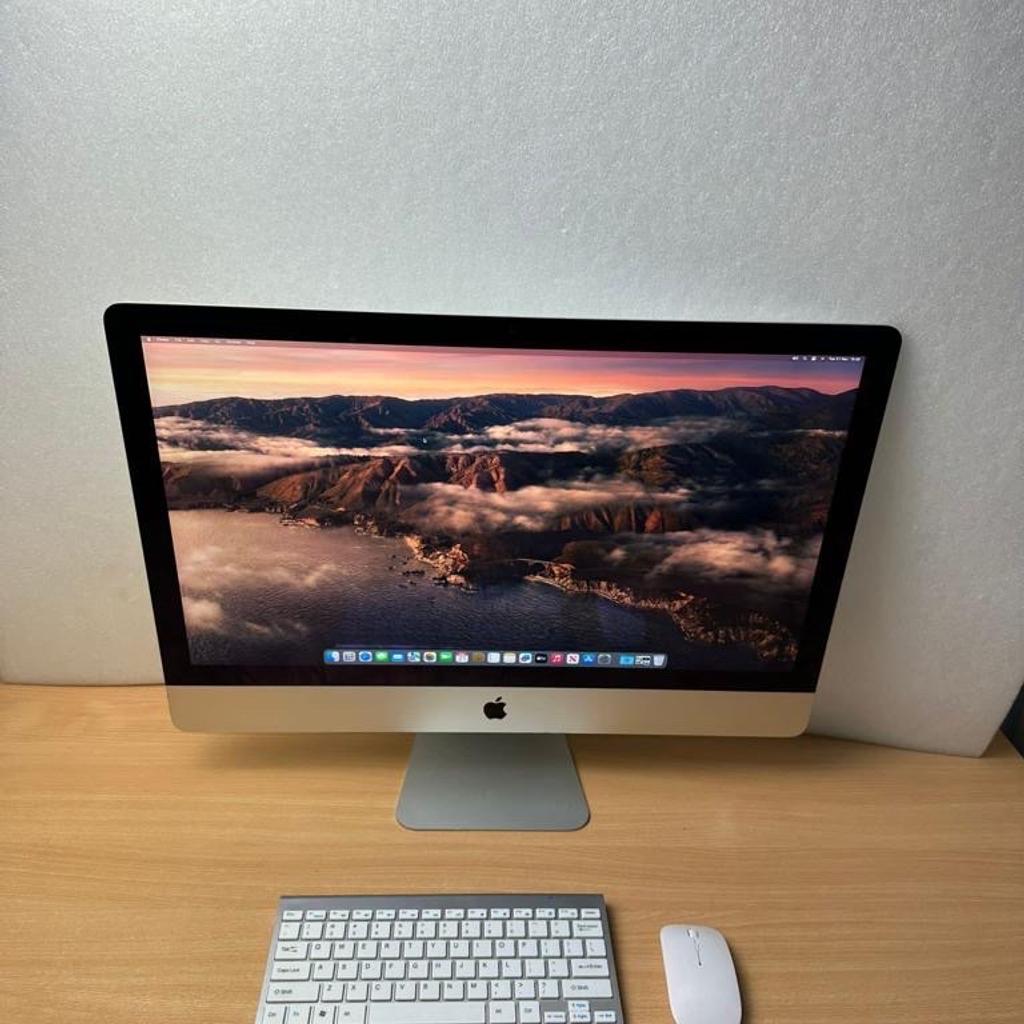 High Spec Apple iMac 27” Latest Venturer OSX Intel i5 16GB Ultra Slim SSD

Ultra Slim Apple iMac 27" Excellent Condition Quadcore Graphics Great For Games, Graphic Design, Photo editing etc

Comes with Microsoft Office Package, Word, PowerPointI, Excel etc

Apple iMac Retina 27” inch 2015

Intel Core i5 3.2 Ghz Quad Core
8GB Ram or 16Gb Ram extra £20
AMD Radeon R9 M390

macOS Ventura (Version 13.2.1)

Built in Retina Display 27-inch

1TB Storage

Comes with keyboard & mouse

Good Condition. Ready to use. Fully working with 6 months warranty
Version 2013Ultra slim Slim edition

Good for Office Work/Video calling/
Video Streaming/
Students/
Photo Editing/
Music Production/
DJ'ing/
Programming.

Everything included ready to use.

macOS Ventura (Version 13.2.1)

Built in Retina Display 27-inch

£295