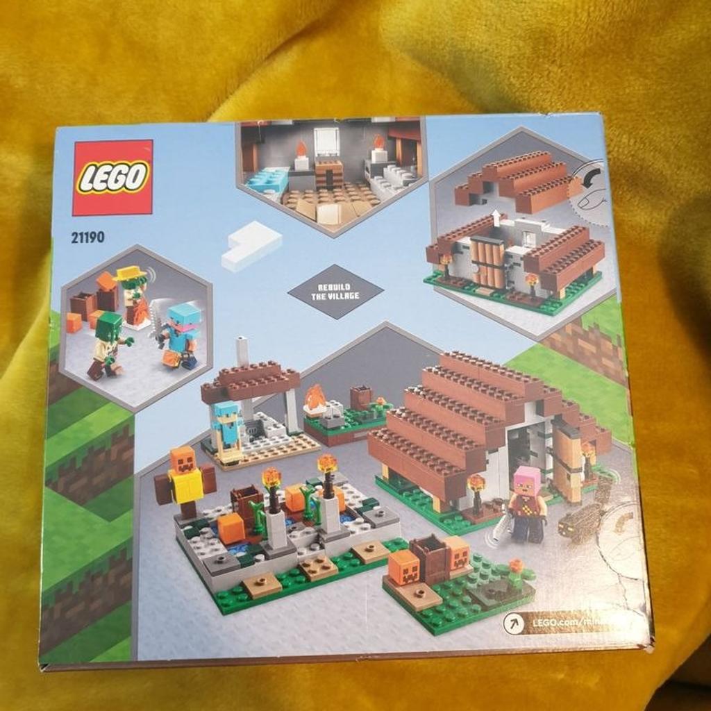 Buy LEGO Minecraft The Abandoned Village Farm Toy 21190