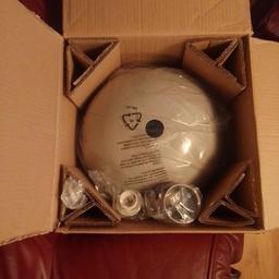 PLYMOUTH CEILING FITTING LIGHT..JOHN LEWIS..LIGHT GREEN..NEW IN BOX..
