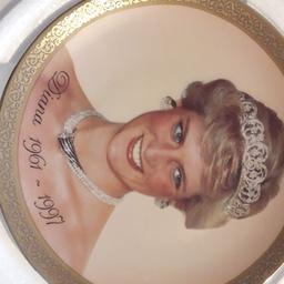 Princess Diana Memorial Plate 1961 to 1997