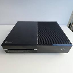 Perfectly working Xbox one, comes with original power plug, HDMI cable and 2 controllers (one without battery pack case) 
Looking to sell ASAP so offers are accepted too!