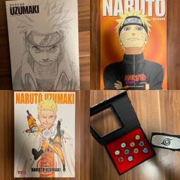 Naruto Artbooks, Ringe und Stirnband