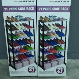 brand new 
21pairs shoe rack 
collection and delivery available